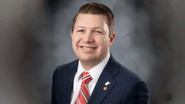 Tristan Leavitt addresses fellowship honor, criticizes candidate remarks, cites West Virginia spending